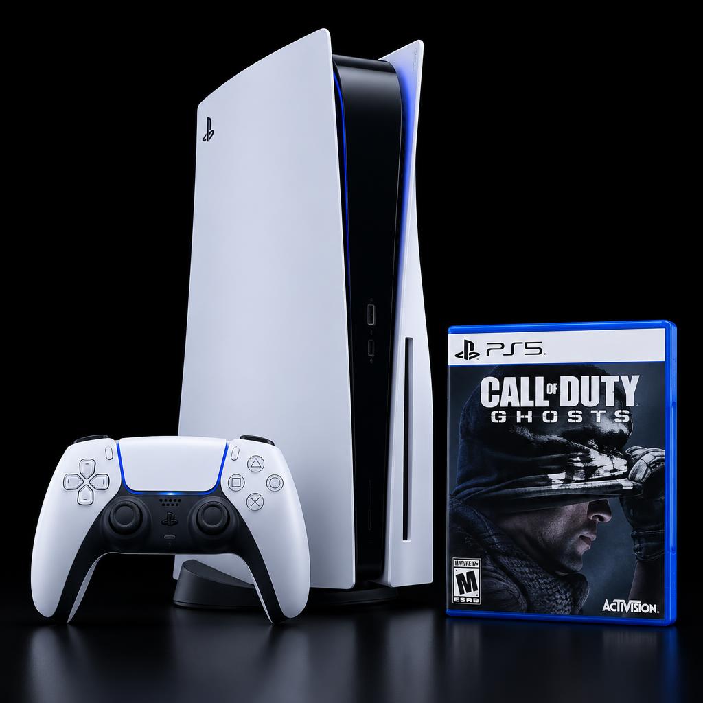 PS5 Slim Blu-ray — Call of Duty Ghosts Bundle
